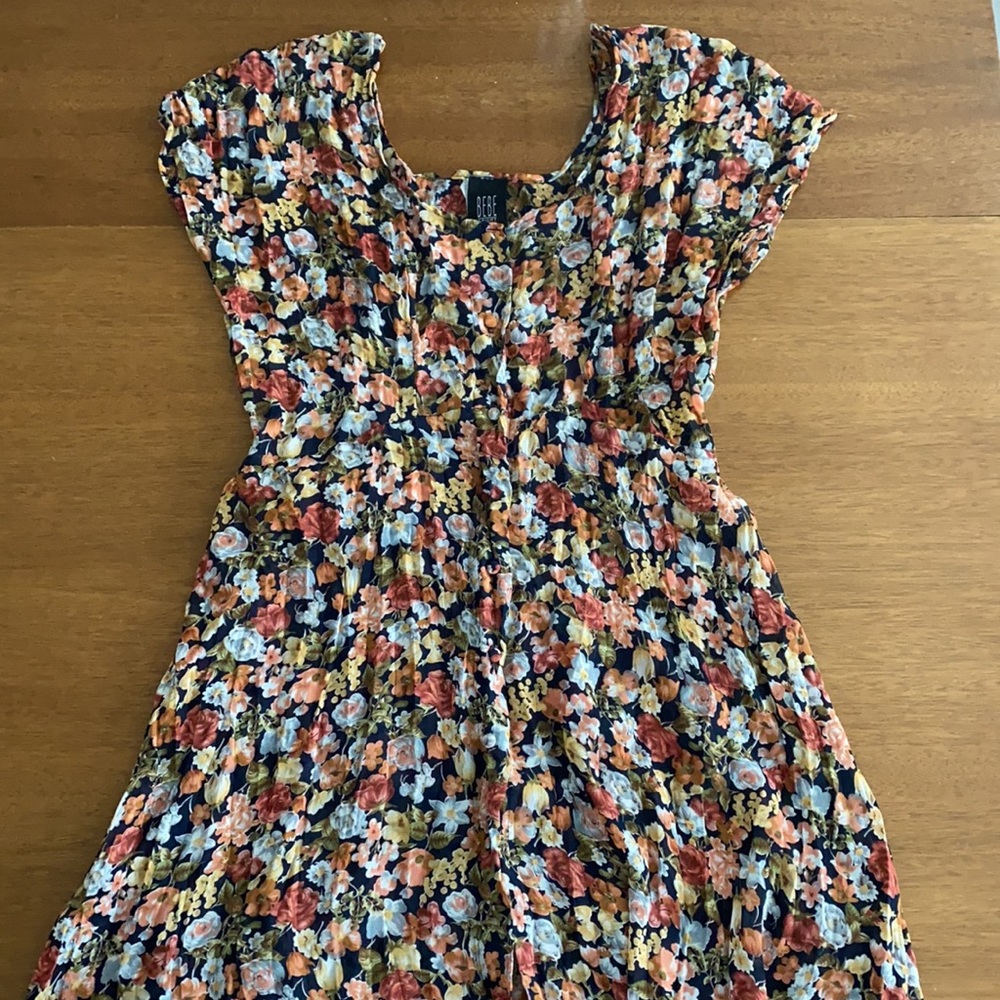 BEBE Sport floral dress